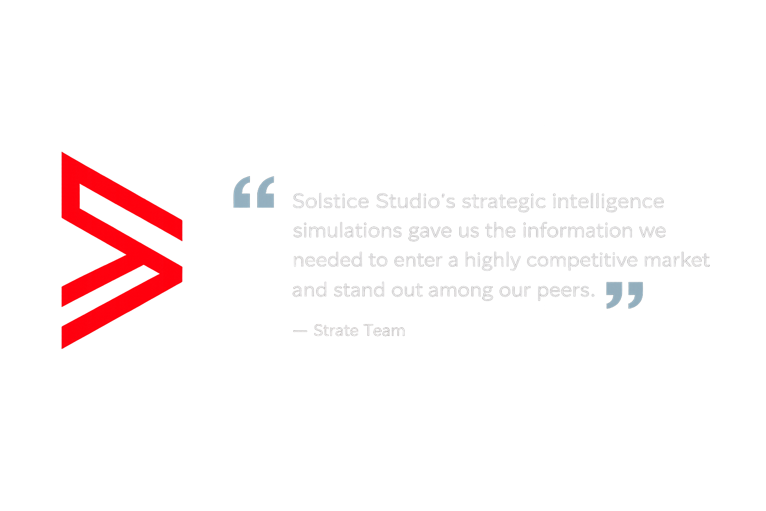 Strate Team review for Solstice Studio strategic intelligence simulations